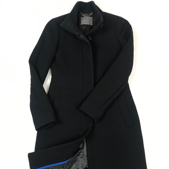 J Crew Wool Funnel Coat- A True Classic! - Picture 1 of 12